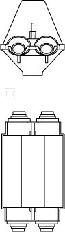 Capac izolator pentru SM2.11, SM2.21, - SP15