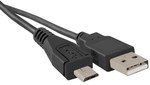 USB A muški mikro USB B muški kabl 1m