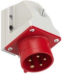 Wtyczka odbiornikowa (stała) 16A 400V 3P+Z+N IP44