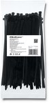 4.8 * 200mm Nylon UV Cable Tie Black