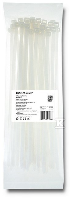 Legătură de cablu 7.2*300mm Nylon UV - 52217