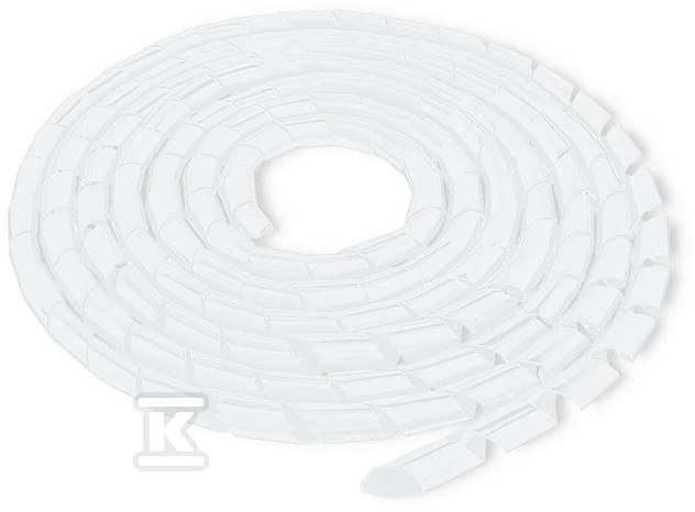 Cable organizer 16mm 10m White / - 52263