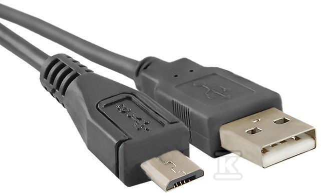 USB A tată Cablu Micro USB B tată 1,8 m - 52326