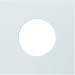 Центральний елемент для вимикача і світлового сигналу Е10 білосніжний Б. кв