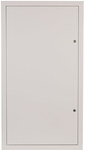 Flush-mounted switchgear RPsm-144 (6x24) with a lock. Space for 144 S.IP30 security devices.