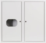 NRL-48zsz surface-mounted counter switchgear with a window and a lock. space for a meter and 48 S type protections. IP31