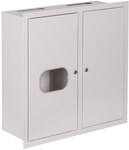 RL-48 ZSZ flush-mounted counter switchgear with a window and a lock. space for a meter and 48 S type protections. IP32