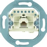 UAE single telephone socket mechanism (RJ11, RJ12, RJ45), cat.3, One.Platforme