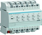 Sterownik załączający/żaluzjowy, obciążenie pojemnościowe 16 A, 10-/5-krotny, KNX E/S