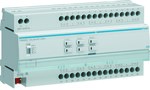 Sterownik żaluzjowy/roletowy, 12-krotny, 230 V AC, 10 mod, KNX E/S
