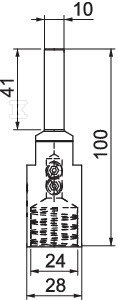 Tipul elementului de conexiune IsCon - 5408022