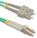 Волоконно-оптичний патч-корд LC/UPC - SC/UPC Багатомодовий 50/125 OM4 Duplex 1 м