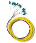 12 x Pigtail Fiber Optic LC/UPC Singlemode G657A2 2m