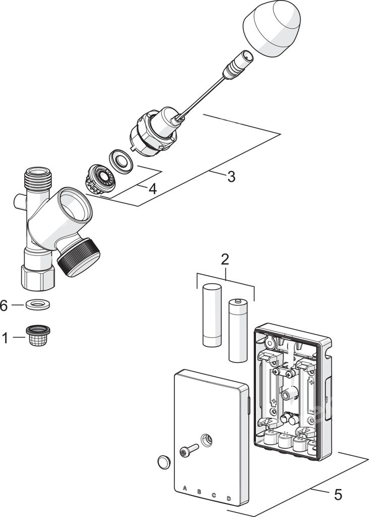 Bateria zlewozmywakowa Oras Inspera, z - 3031F