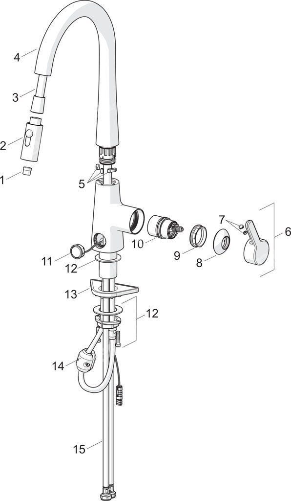 Bateria zlewozmywakowa Oras Inspera, z - 3032F