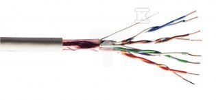 Kabel sieciowy F/UTP kat. 5e PVC drut - DK-1521-V-305