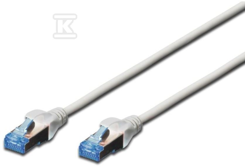 Patch cord RJ45/RJ45 F/UTP cat.5e gray - DK-1522-005