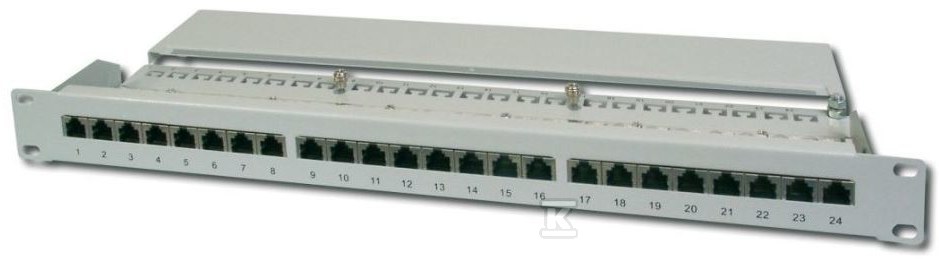 Patch-panel 19 "24x RJ45 S/FTP cat.6 1U - DN-91624S