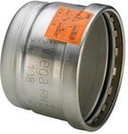 Cope made of SC 76.1 stainless steel - stainless / polished, model 23561XL Sanpress