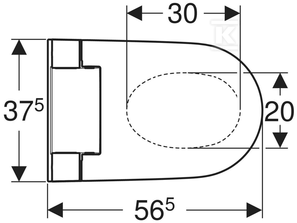 AquaClean Alba toilet device with - 146.350.01.1