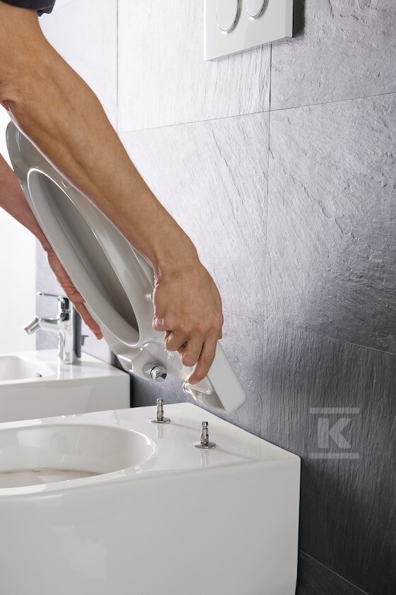 Deska sedesowa WC wolnoopadająca Pro - H8989660000001