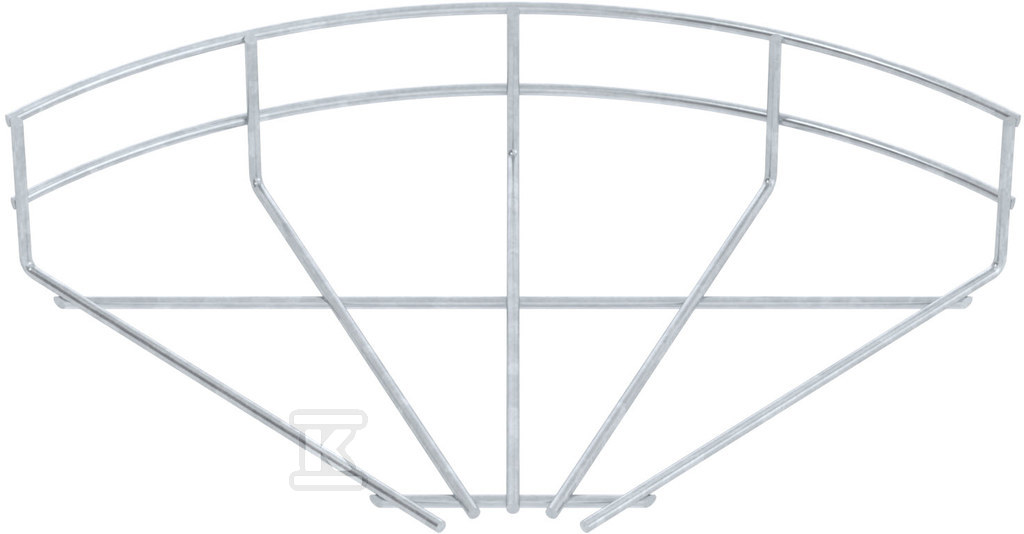 Дуга 90° сітчастого коритка, - 6002226