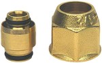 V-PEX Connector 1/2'' brass