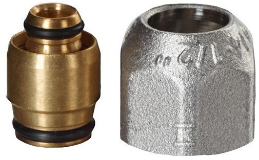 V-PEX Connector 3/4'' nickel plated - 6008040