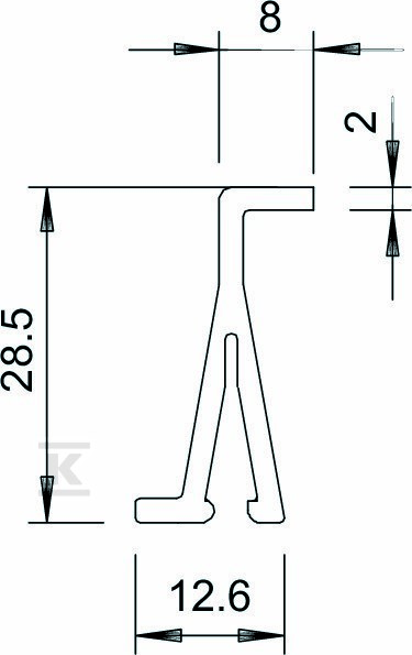 Tip particije 2371 40 /2m/ - 6023096