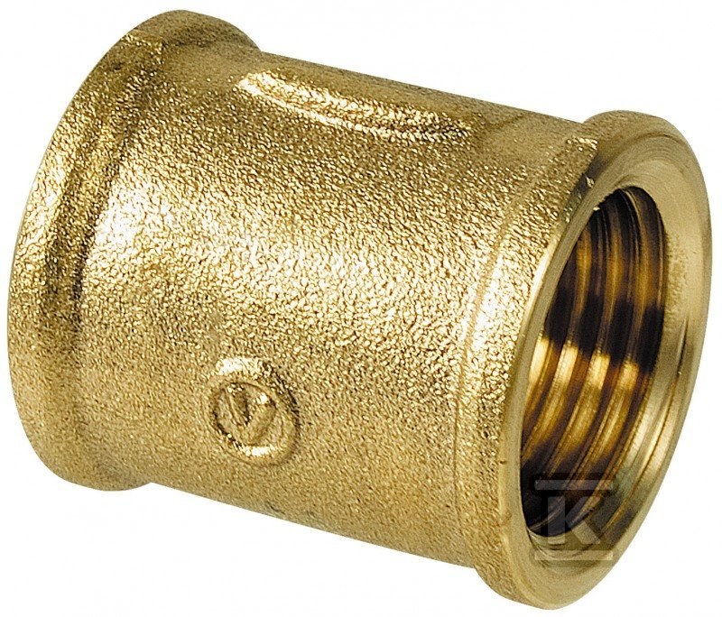 TWIST Muff 3/8'' Brass - 6031100