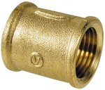 TWIST Muff 3/8'' Brass