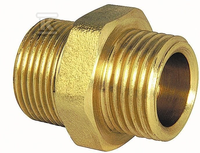 Nypel V-PEX 3 / 4'' mosiądz niklowany - 6033240