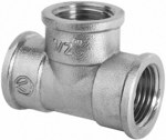 Trójnik nakrętny niklowany Twist 3/4"