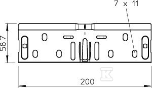 Set of longitudinal connectors, type RV - 6068170