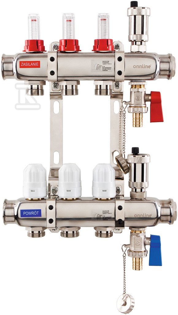 Stainless steel manifold armed Onnline - 6081000