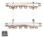 BASE Inox manifold K2-2 G1"-G3/4" number of circuits 2