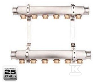 BASE Inox manifold K2-9 G1"-G3/4" - 6085220