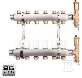 BASE Inox manifold K4-2 G1"-G3/4" - 6085450