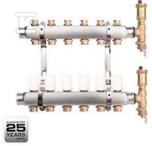 Колектор BASE Inox K4-4 G1"-G3/4" - 6085470