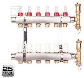 BASE Inox manifold K5-2 G1"-G3/4" - 6085600