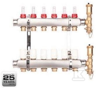 BASE Inox manifold K5-4 G1"-G3/4" - 6085620