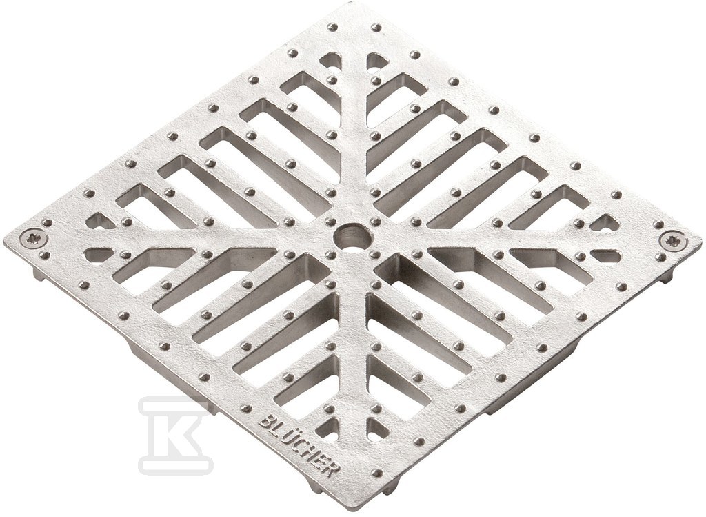 Square grate 150X150 HYGIENIC PRO L = - 610.155.501