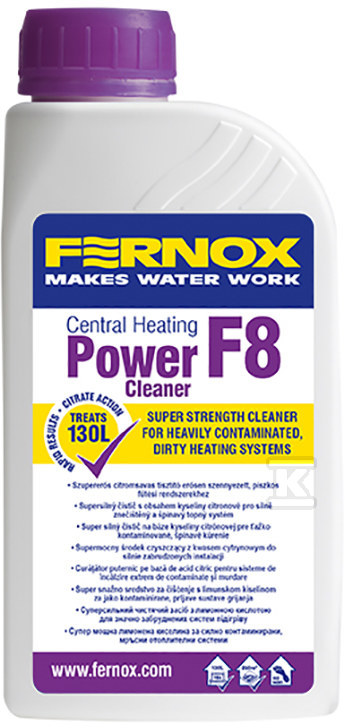 Środek czyszczący, Cleaner FERNOX F8 - 62488