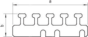 Cable holder type LKM Z100 - 6249922