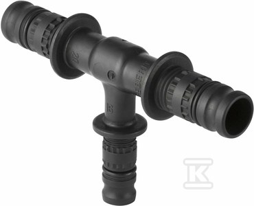 Geberit Mepla tee, reducing d40x26x40 625.319.00.5 - Onninen Wholesale