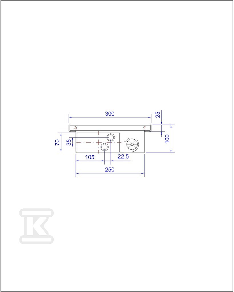 Grzejnik kanałowy QUATTROVENT - CVQV10125230