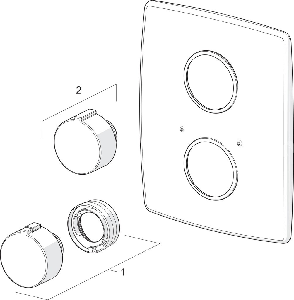 Element natynkowy Cubista do - 2887