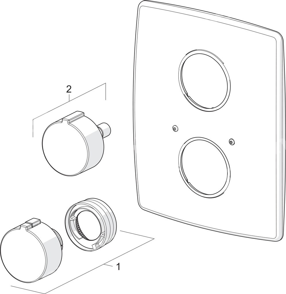 Element natynkowy Cubista do - 2888