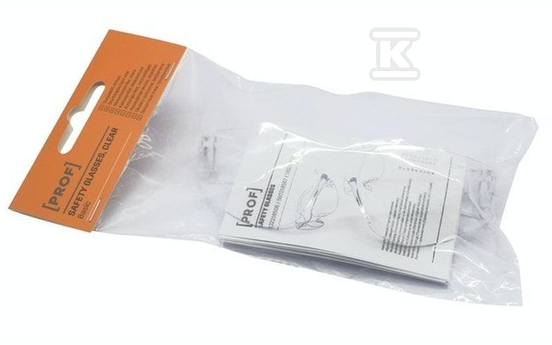 PROF basic safety glasses transparent - 502218506