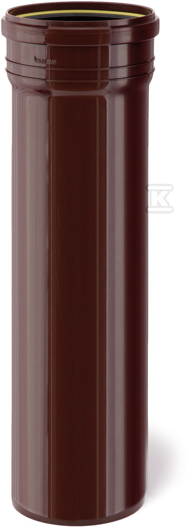 Rura spustowa PP dn160mm L=500 brąz, do - U6RBR-UV